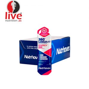 360º LONGOVIT GEL 24 x 40 gr. FRUTOS DEL BOSQUE